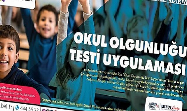 Kadıköy Belediyesi’nden “Okul Olgunluğu Testi” Uygulaması