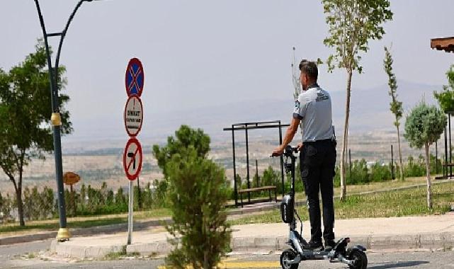 Kahveci Dağı’nda Scooterli Güvenlik Görevlileri