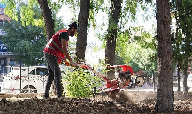 Keçiören’de Park ve Bahçelere Estetik Dokunuş