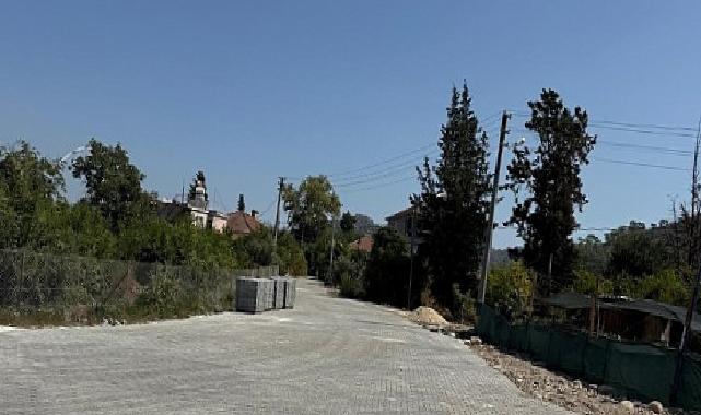 Kemer’de altyapı çalışmaları devam ediyor