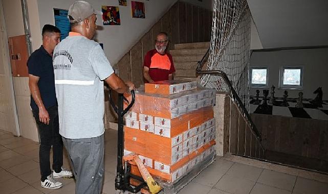 Kırtasiye materyallerinin dağıtımı devam ediyor