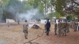 KOBİTEM’in yangın eğitimleri devam ediyor