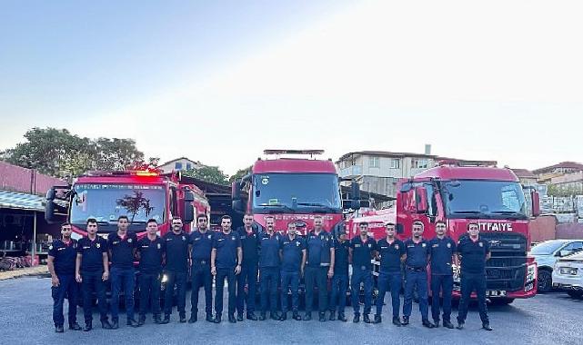 Kocaeli İtfaiyesi Çanakkale’ye gitti