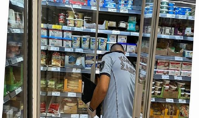 Konak Belediyesi’nden zincir marketlere sıkı kontrol
