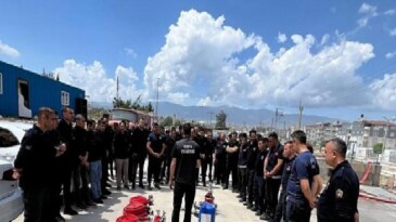 Konya ve Hatay İtfaiyelerinden Eğitimde Örnek İş Birliği
