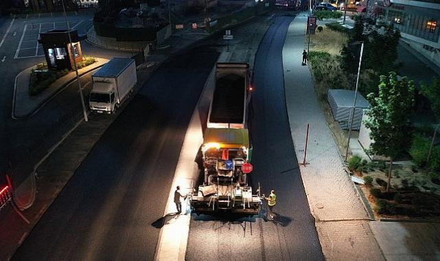 Küçükçekmece’de Asfalt Çalışmaları ile Yol Konforu Artıyor