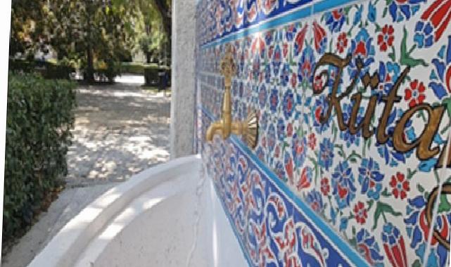 Kültürpark’ın tarihi çeşmesi 94’üncü İEF’ye hazır