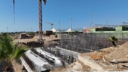 Lara Atıksu Arıtma Tesisi’nde çalışmalar tam gaz