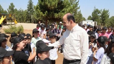 Lider Altay 55 Bin Öğrenciyi Ağırlayacak Genç KOMEK Oyun Kampı’nda Çocukların Coşkusuna Ortak Oldu