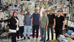 Lider Altay Kent Merkezinde Esnafları Ziyaret Etti