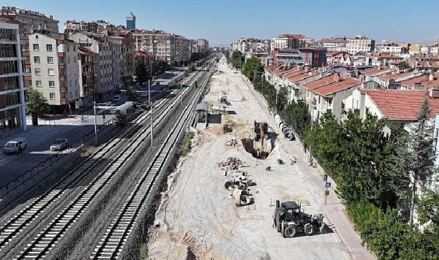 Lider Altay: “Konya Tarihinin En Değerli Ulaşım Yatırımlarından KONYARAY Banliyö Sınırında Çalışmalar Yarıyı Geçti”
