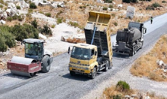 Lider Çerçioğlu kırsal mahallelerde yol yenileme çalışmalarını sürdürüyor