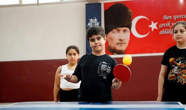 Lider Çerçioğlu’nun geleceğin atletlerine takviyeleri devam ediyor