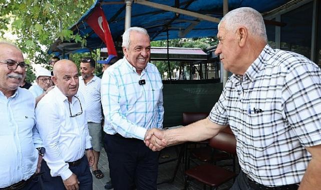 Lider Şadi Özdemir, Akçalar Mahallesi’nde vatandaşlarla buluştu