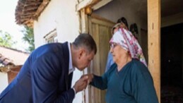 Lider Tugay’dan yangında vefat eden Şahin’in aile konutuna taziye ziyareti