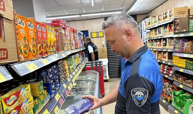 Maltepe Belediyesi’nden marketlere ‘karekod’ ve besin kontrolü