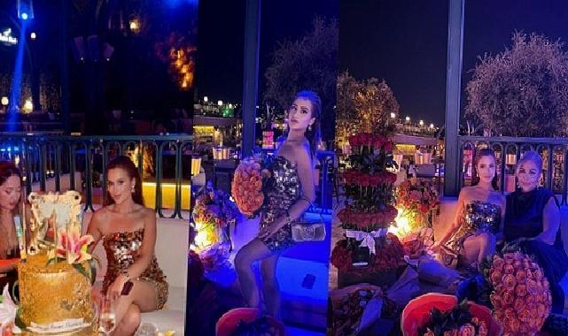 Melisa Özmen’e doğum gününde güller yağdı