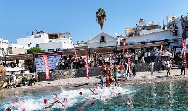 Memorial ve Yüzme Federasyonu Bodrum’da Sıhhate Kulaç Attı