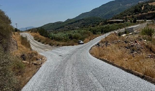 Milas Belediyesi Çağdaş ve Konforlu Yolları Vatandaşların Hizmetine Sundu