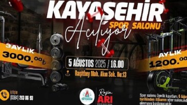 Nevşehir Belediyesi Kayaşehir Spor Salonu Açılıyor