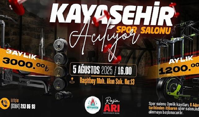 Nevşehir Belediyesi Kayaşehir Spor Salonu Açılıyor
