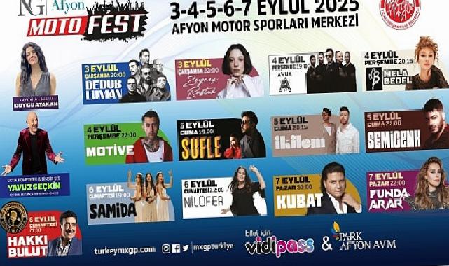 NG Afyon Motofest’te Müzik, Şov ve Eğlence Bir Arada