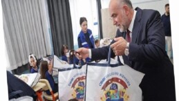 Okula Başlayan Tüm Öğrencilere Çanta ve Kırtasiye Seti Canik Belediyesi’nden!