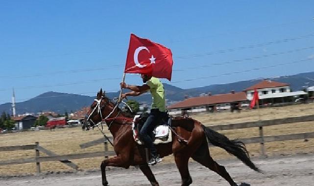 Rahvan At Yarışları Heyecanında Sıra Gölcük Koşusunda