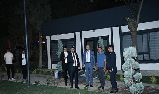 Sancak Parkı ve Çay Bahçesi Yenileme Çalışmaları Sürüyor