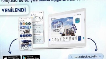 Selçuklu Belediyesi yenilenen web sitesi ve taşınabilir uygulamasıyla vatandaşlara birçok yeniliği sunuyor