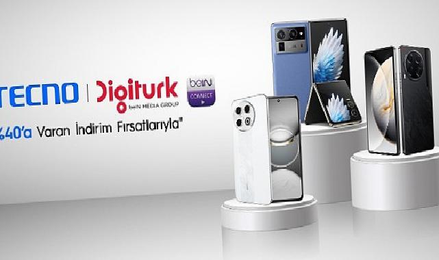 TECNO ve Digiturk’ten Avantajlı İş Birliği: Seçili Akıllı Telefonlarda %40’a Varan İndirim
