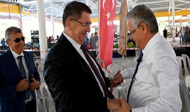 Tekirova kapalı pazar yeri açıldı