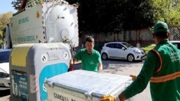 Tertemiz Çankaya için yeni çöp konteynerleri