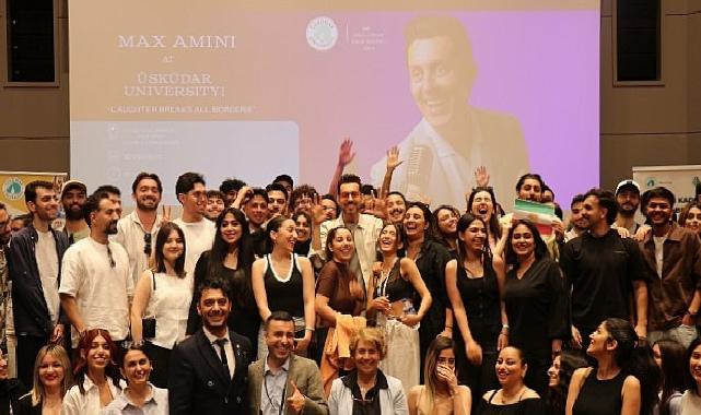 Ünlü komedyen Max Amini, Ebru için fırçayı eline aldı!