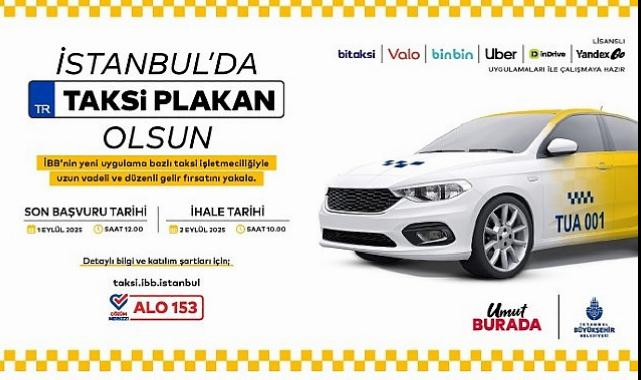 Uygulama Bazlı Taksi İçin Yeni İhale 2 Eylül’de