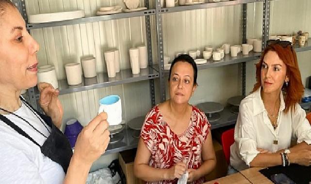 Yenişehir Belediyesinden bayanlara yönelik seramik sanatı eğitimi