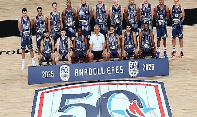 50. Yılını Kutlamaya Hazırlanan Anadolu Efes, 2025–26 Dönemi EuroLeague Medya Günü’nü Basketbol Gelişim Merkezi’nde Gerçekleştirdi