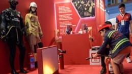 Alevler sanal, heyecan gerçek