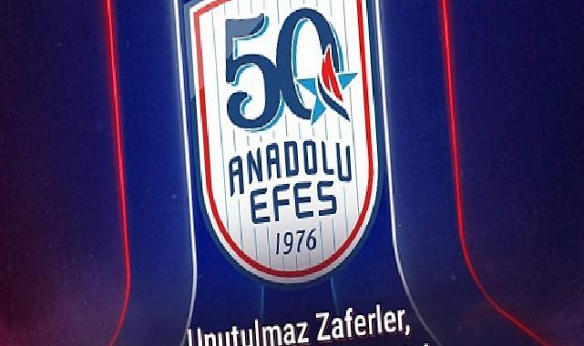 Anadolu Efes Spor Kulübü, 50. Dönemine 50. Yıl Logosu ile Başlıyor