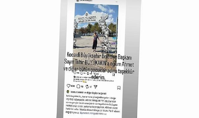 Anne Minguzzi’den Lider Büyükakın’a teşekkür