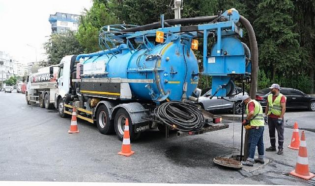 ASAT Alanya’da yağmursuyu sınırlarını temizliyor