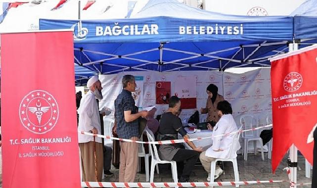 Bağcılar Meydanı’nda fiyatsız sıhhat hizmeti
