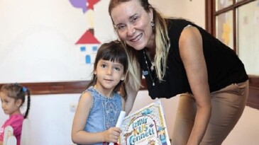 ​Başkan Memnun, Oyun Konutu’nun minikleriyle buluştu