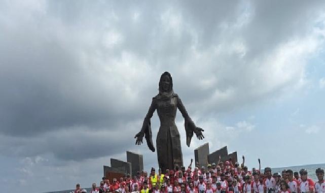 Bu şenlikte pedallar Gazze için çevrildi