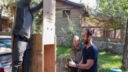 Büyükşehir Doğal Ömür Parkı’nın tedavi edilen Yılan Kartalı tabiata geri döndü