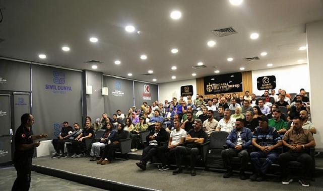 Büyükşehir’den 1084 çalışana acil durum eğitimi