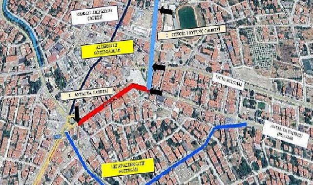 Büyükşehir’den Korkuteli’nde asfalt çalışması