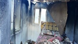 Büyükşehir’den meskeni yanan vatandaşa yardım eli