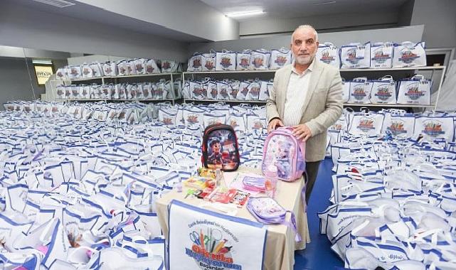 Canik Belediyesi’nden Okula Başlayan Tüm Çocuklara Çanta ve Kırtasiye Setleri Armağan