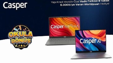 Casper ile okula dönüş başlıyor